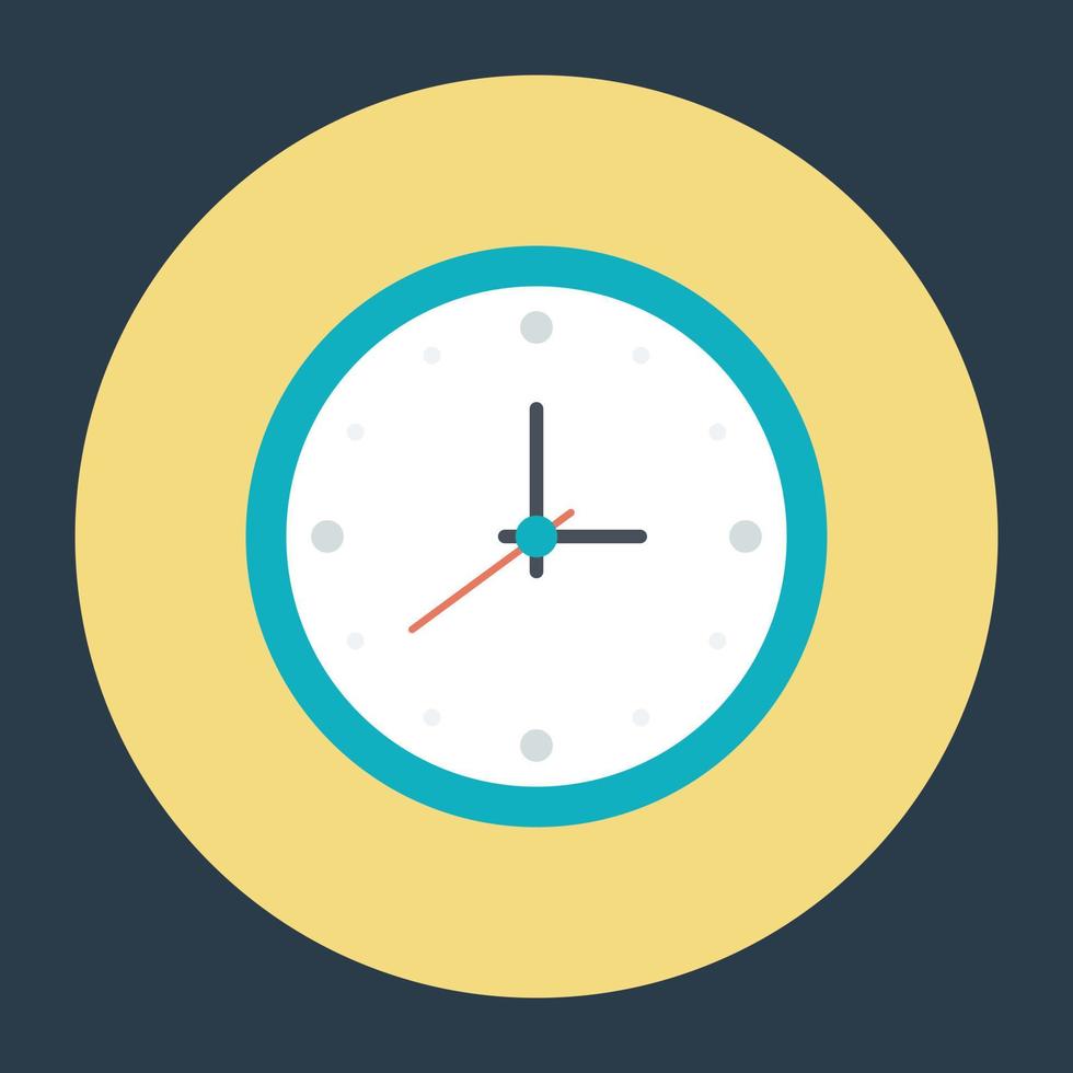 Trendy Clock Concepts vector