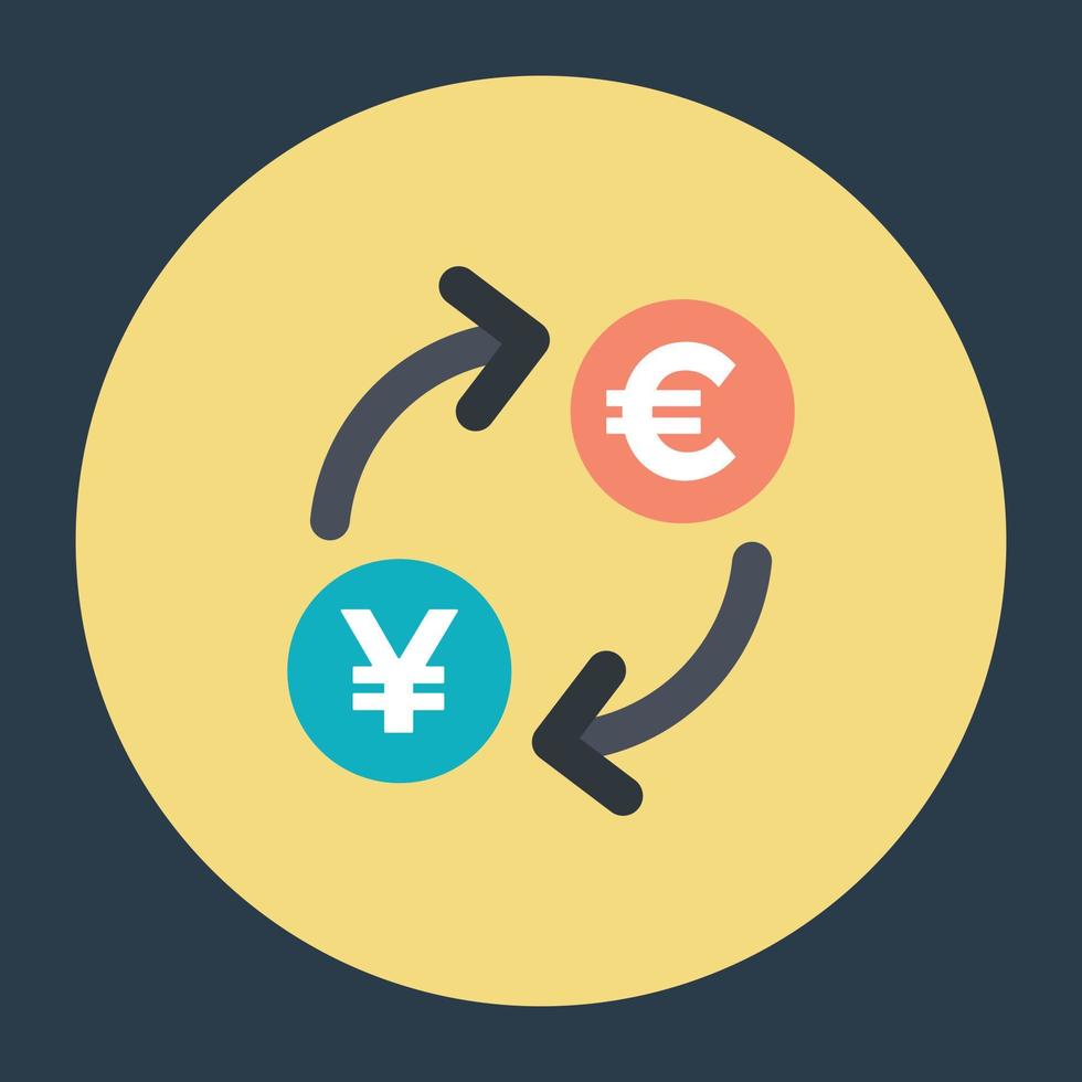 Currency Exchange Concepts vector