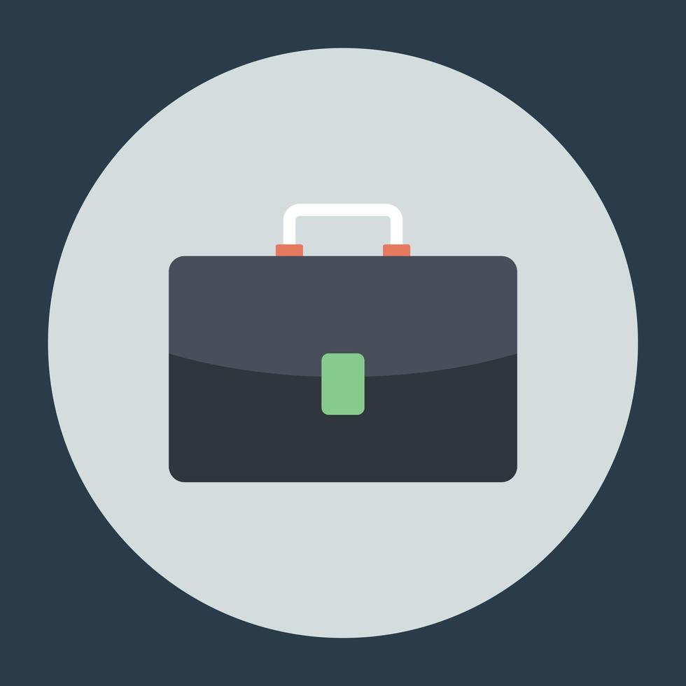 Trendy Briefcase Concepts vector