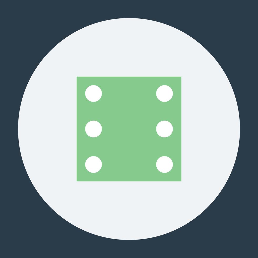 Trendy Dice Concepts vector
