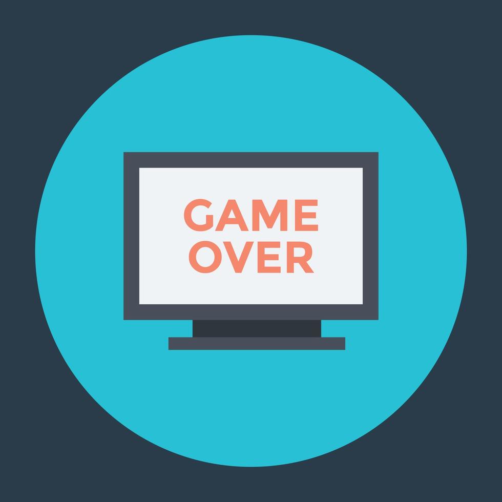 Game Over Concepts vector