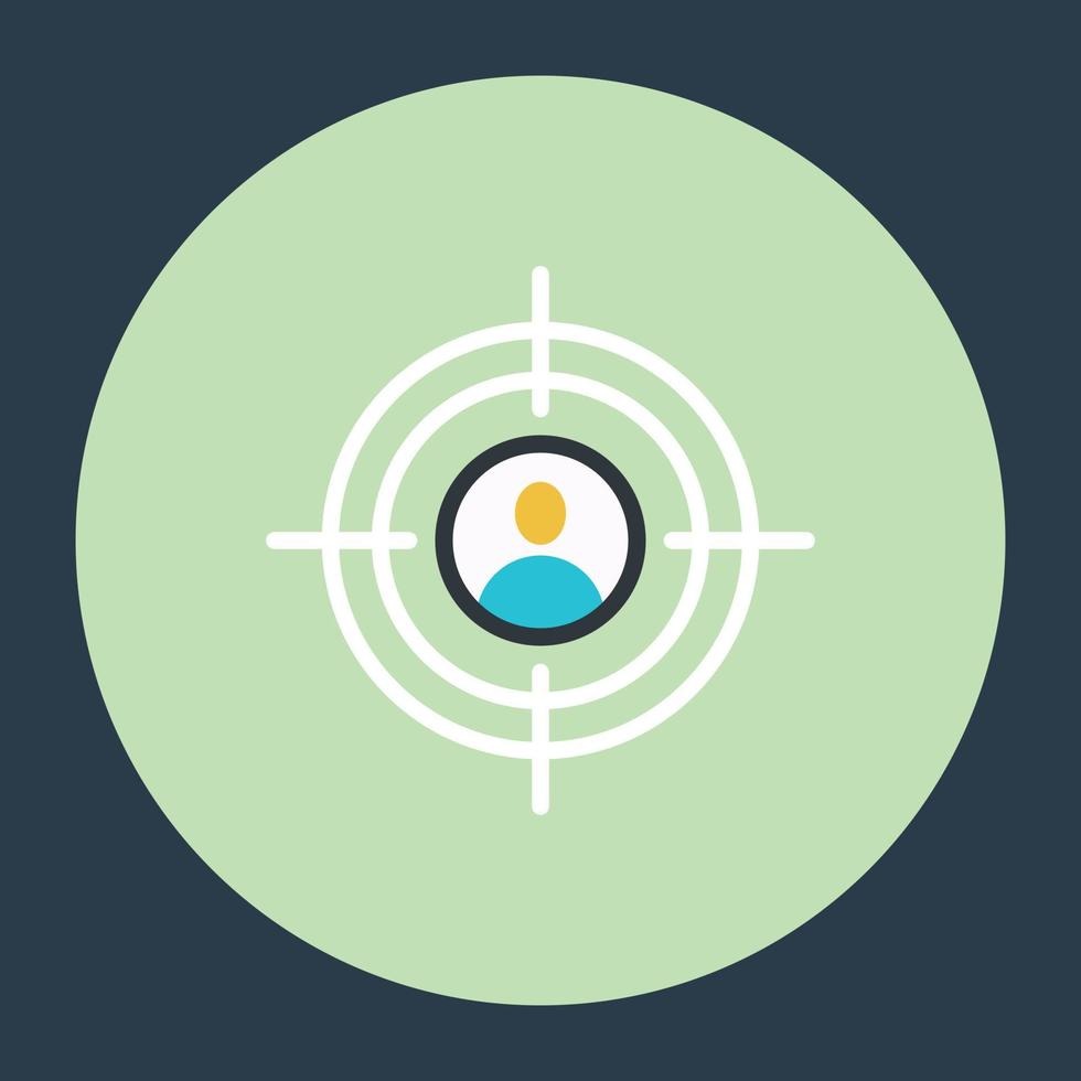 Trendy Crosshair Concepts vector