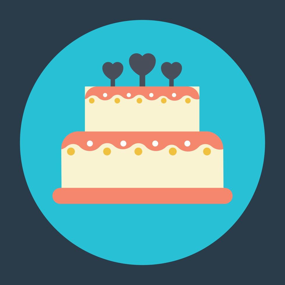 Trendy Cake Concepts vector