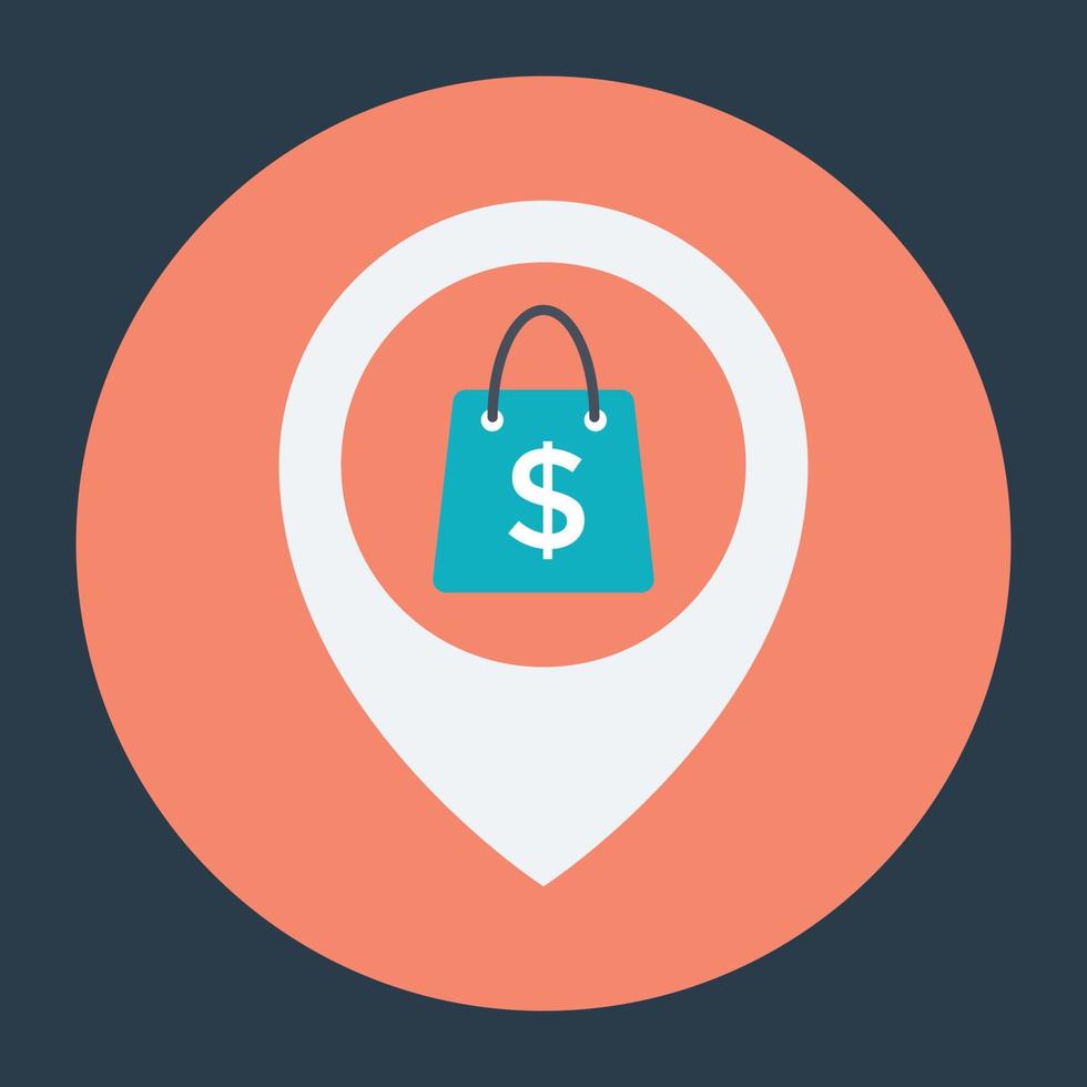 Shopping Area Concepts vector