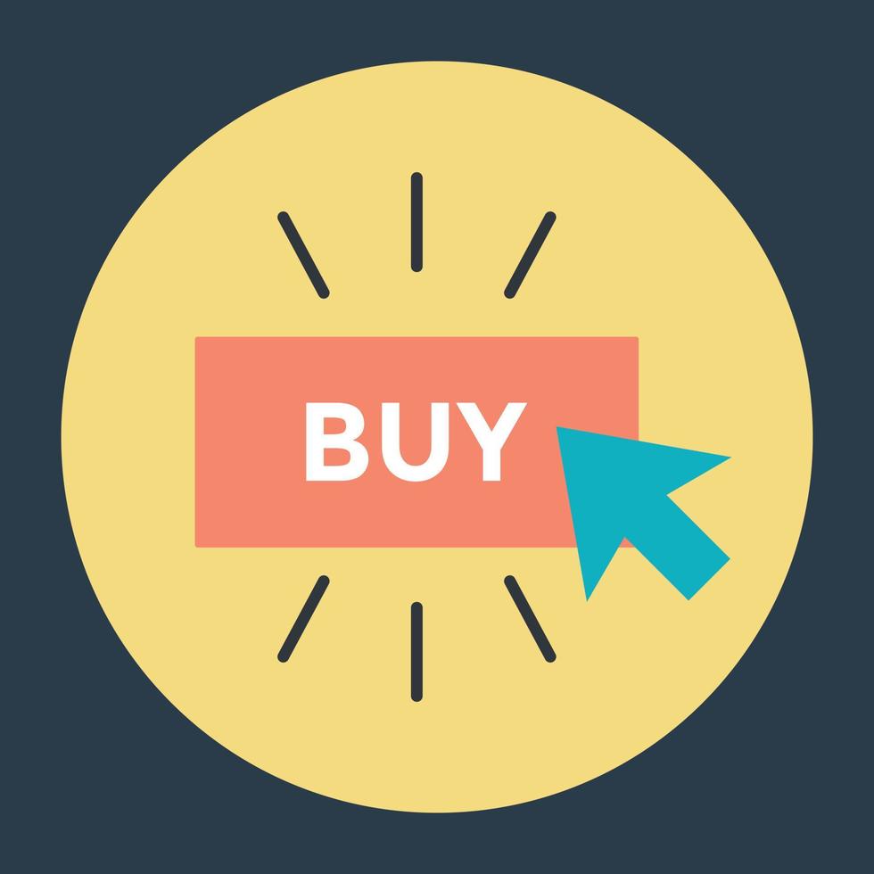 Online Buy Concepts vector