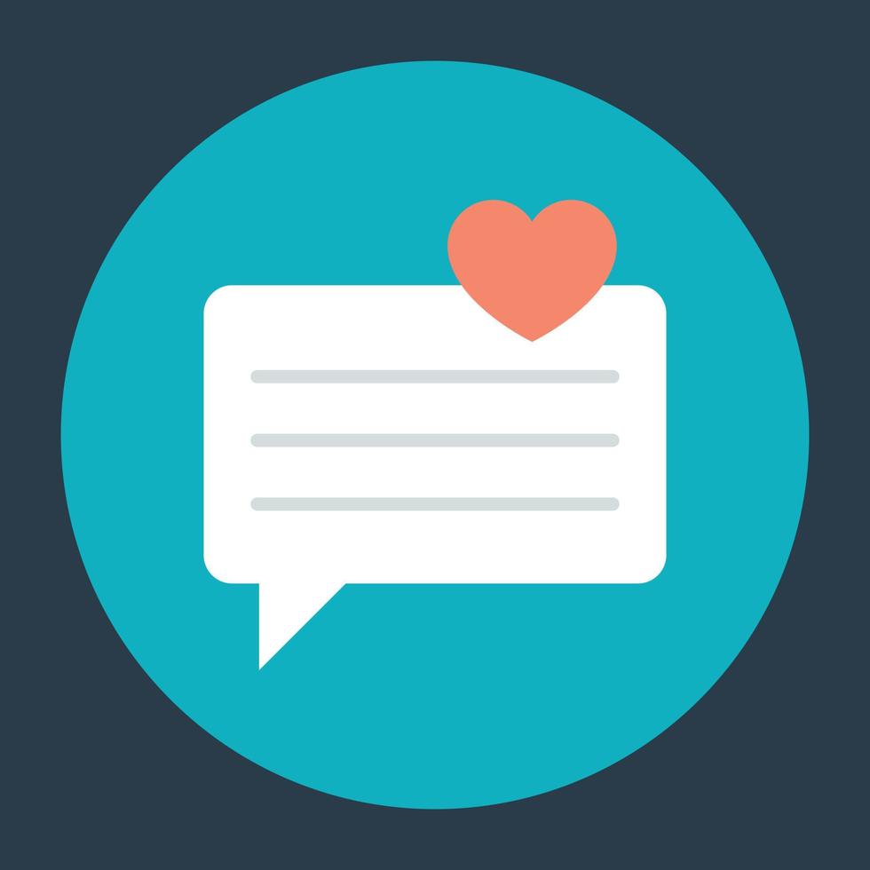 Love Chat Concepts vector