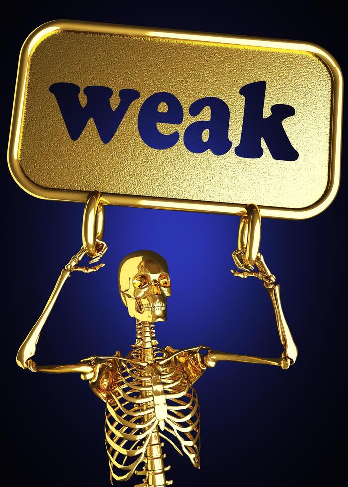 weak word and golden skeleton 6356298 Stock Photo at Vecteezy(03)
