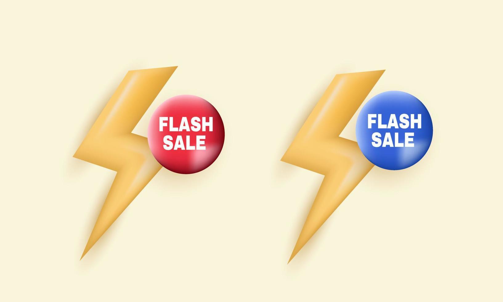 3d flash sale tag label rounded vector