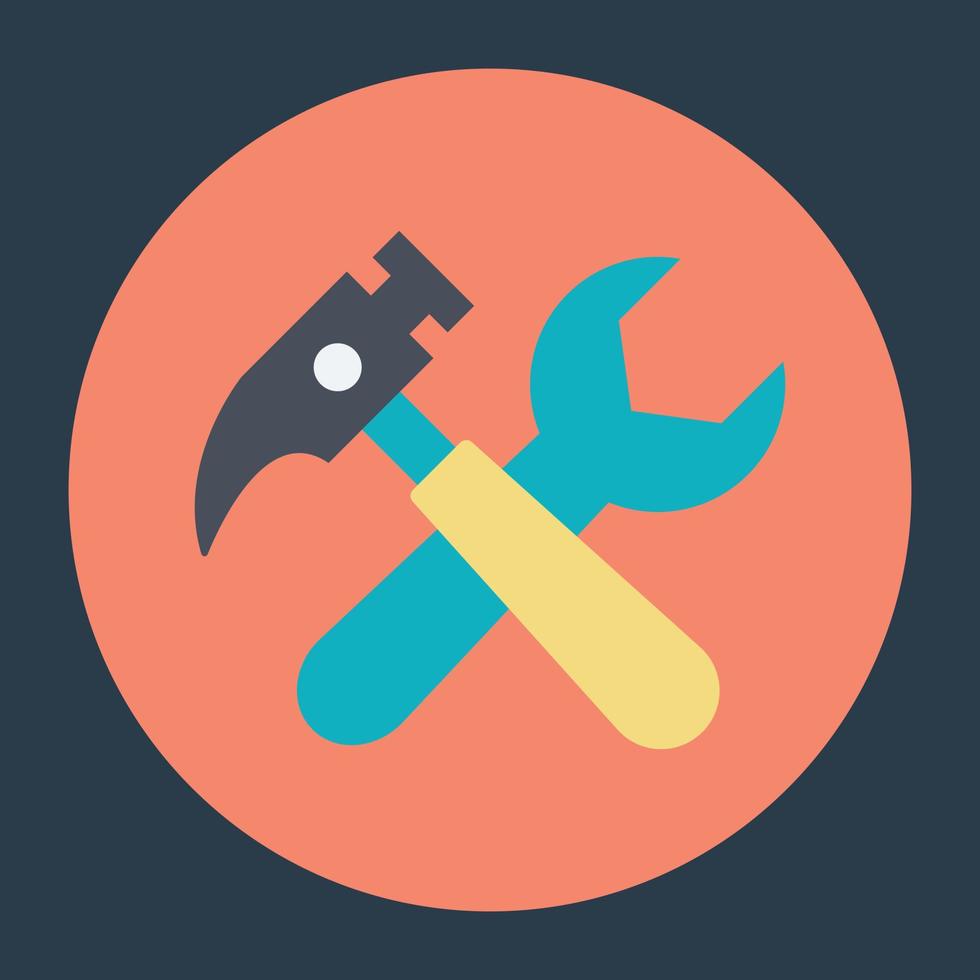Garage Tools Concepts vector