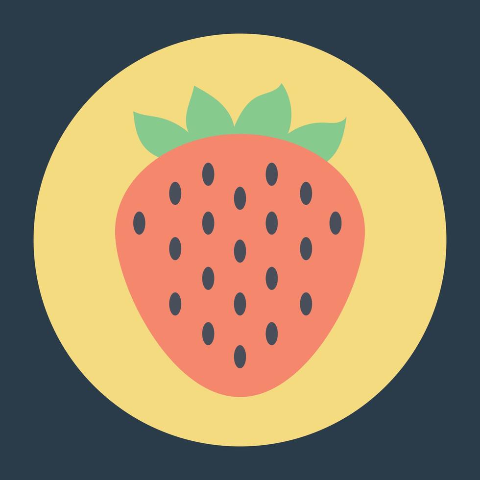 Trendy Strawberry Concepts vector