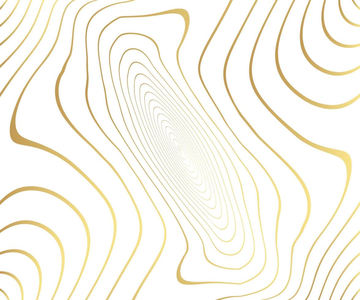 Gold luxurious marble stone pattern with golden wave lines over. Abstract background, vector illustration