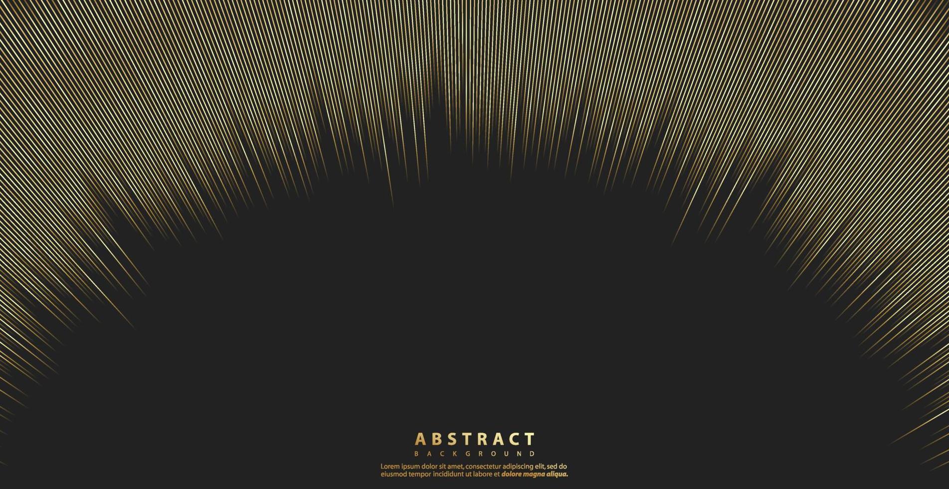 Abstract gold background. Golden line wave. Luxury style. Vector illustration.
