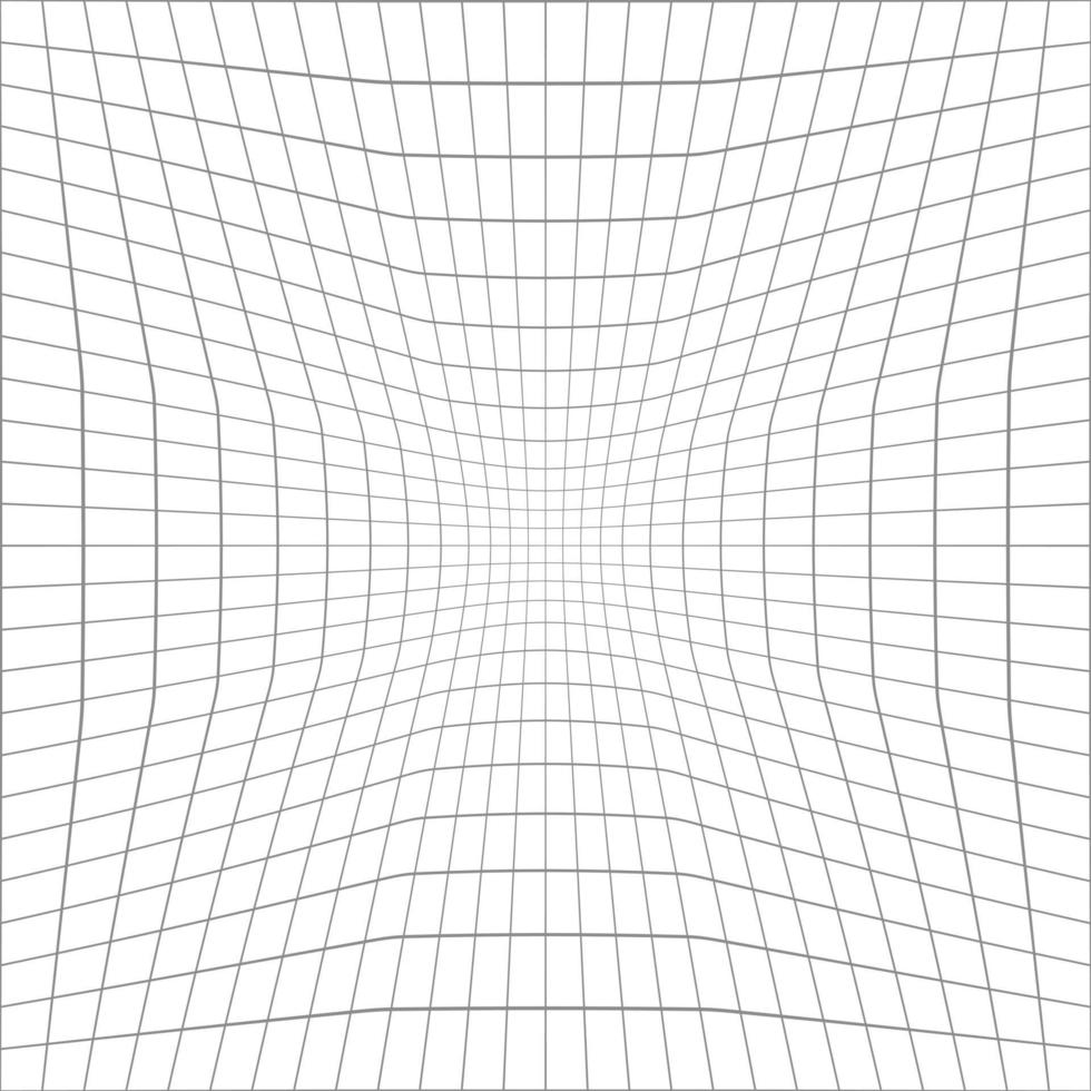 Abstract Black and White Grid Striped Geometric Seamless Pattern - Vector illustration