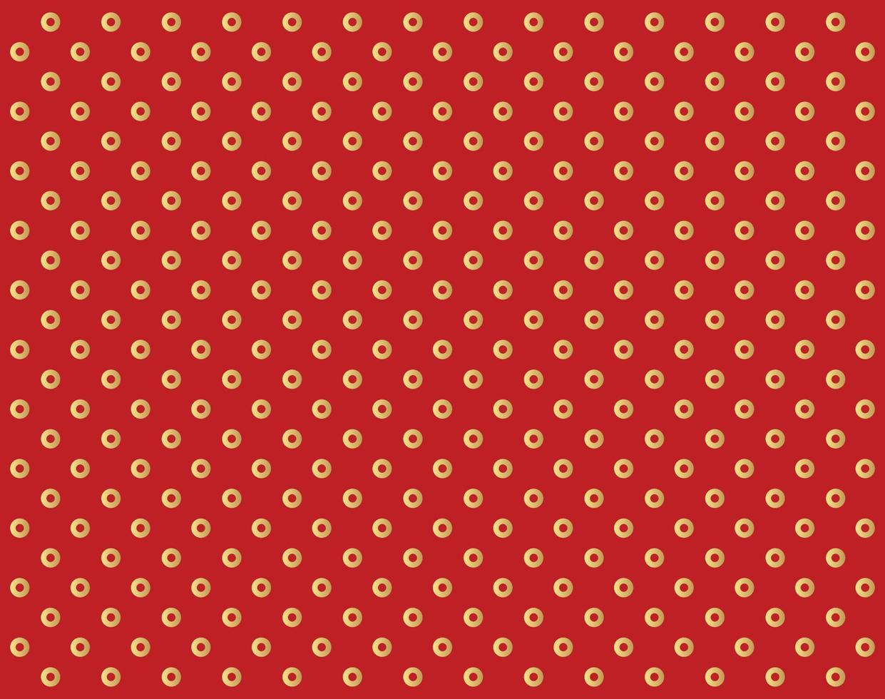 Gold polka dots pattern, colorful holiday background - vector abstract background