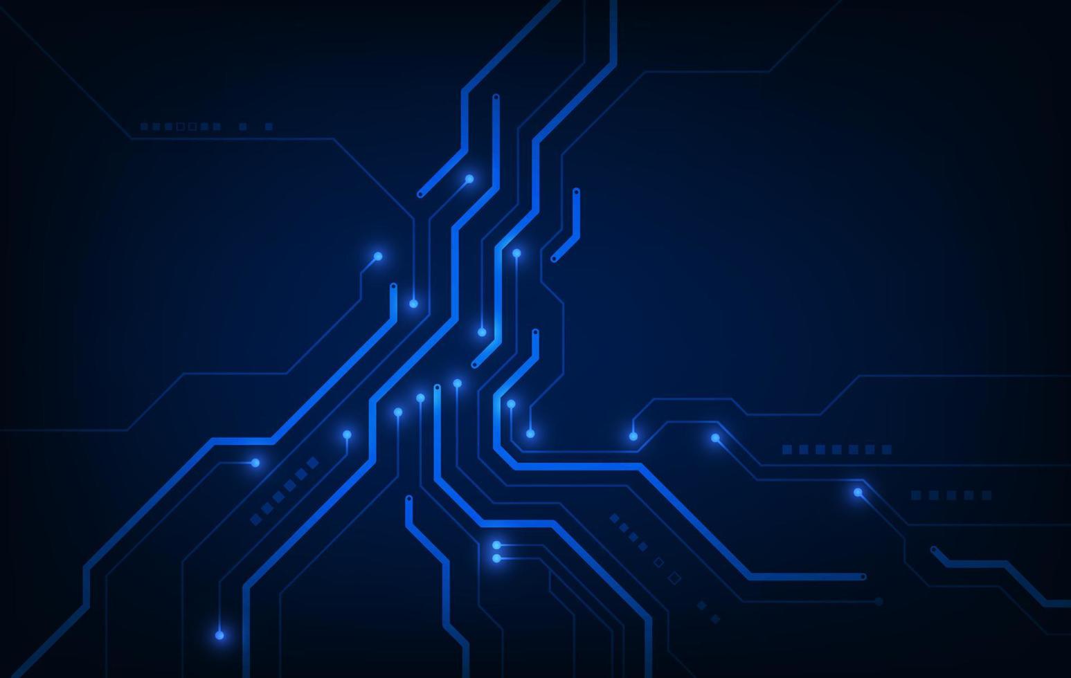 Vector circuit board background technology. illustration