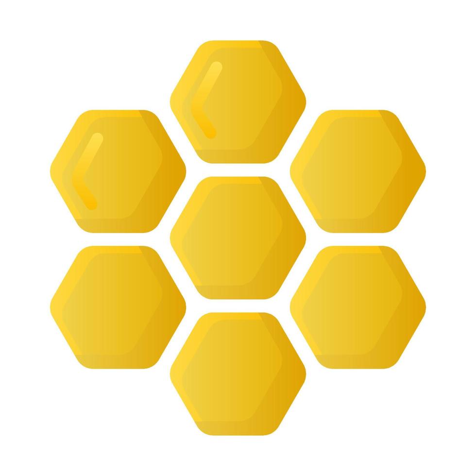 honeycomb cartoon vector illustration isolated object