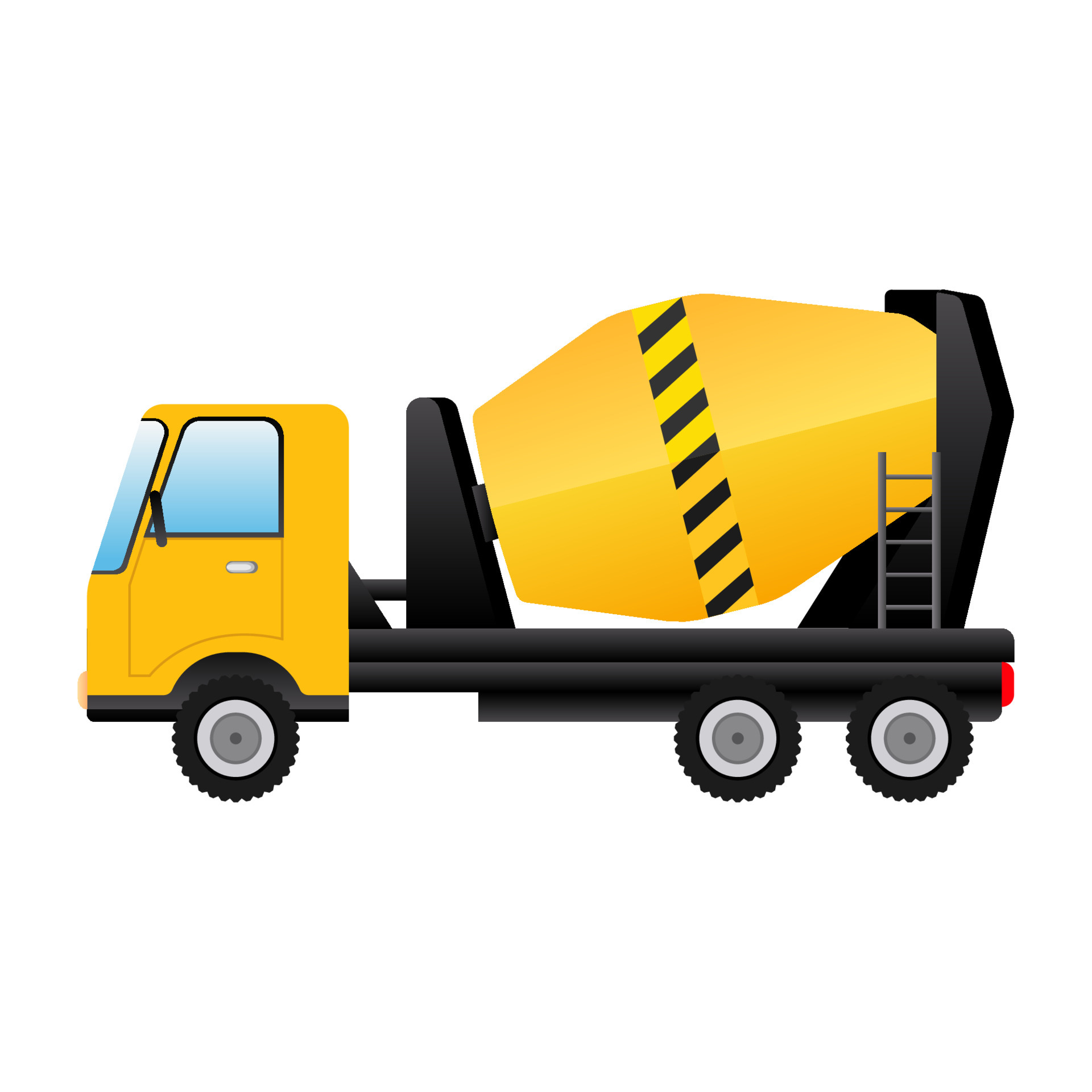cement mixer truck cartoon vector illustration isolated object 6363777  Vector Art at Vecteezy