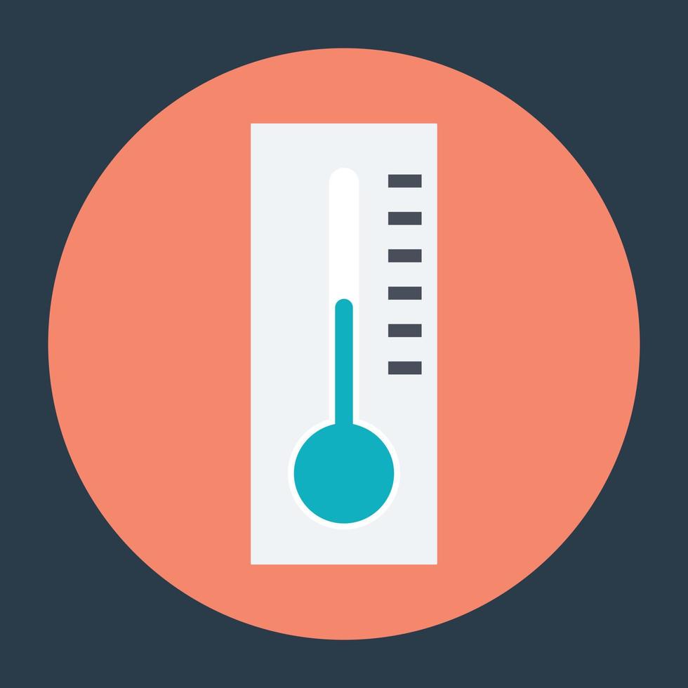 Trendy Thermometer Concepts vector