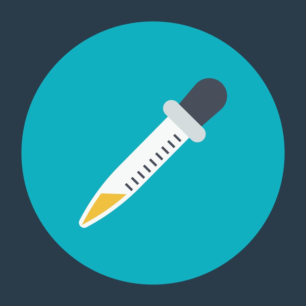 Trendy Pipette Concepts vector