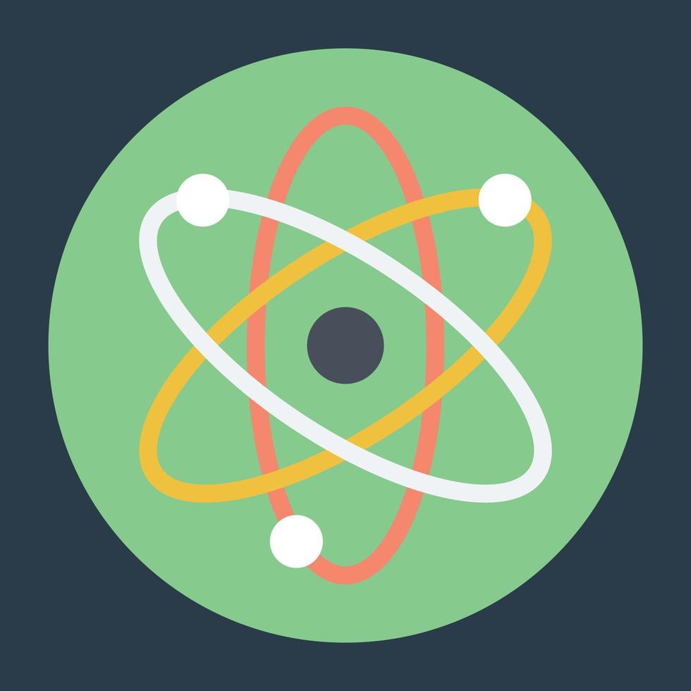 Trendy Atom Concepts vector