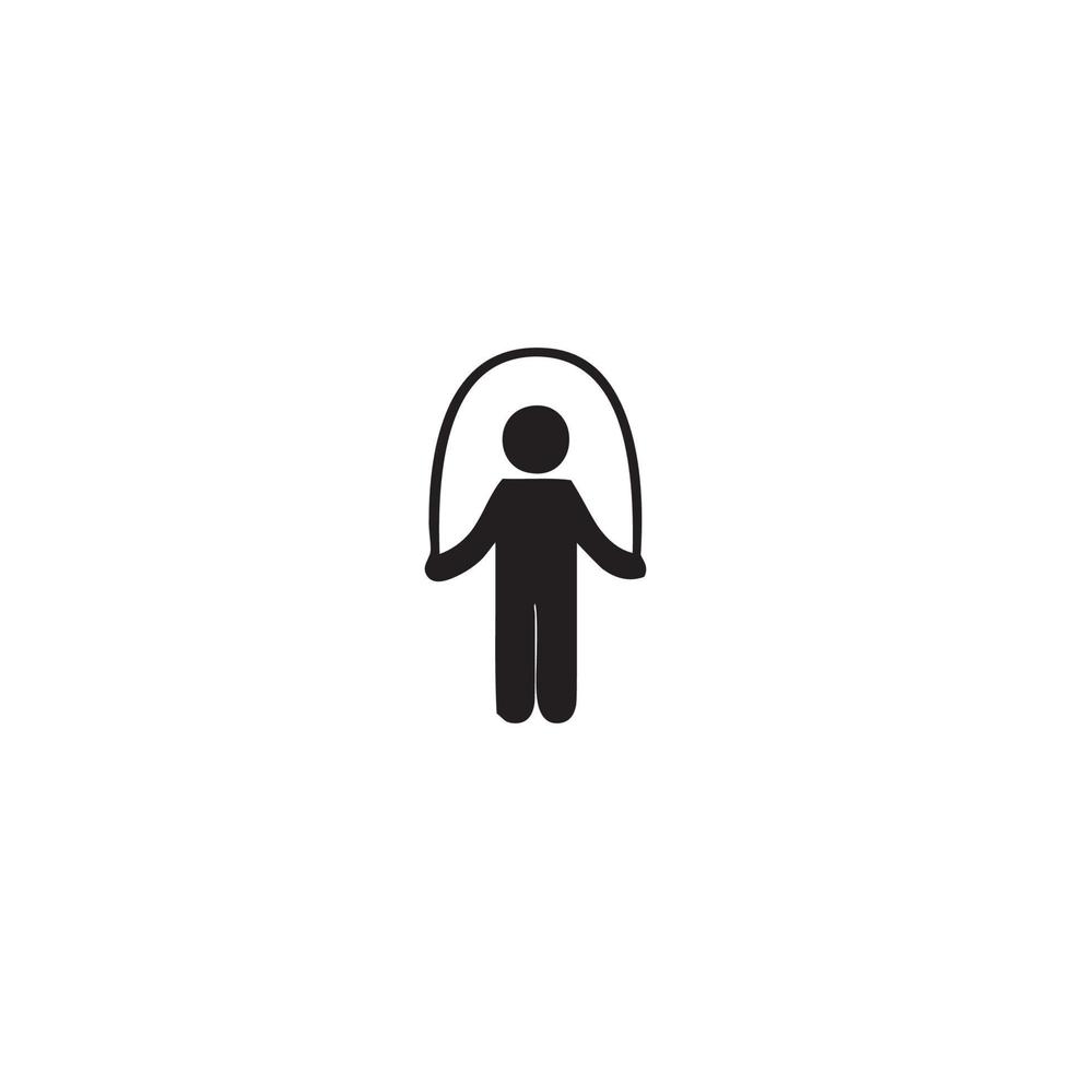 Man People Athletic Gym Gymnasium Body Building Exercise Healthy Training Workout Sign Symbol Pictogram Icon vector