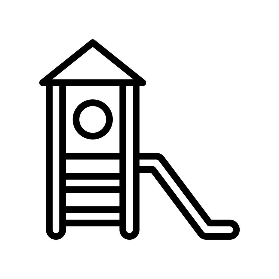 playground line style icon. vector illustration for graphic design, website, app