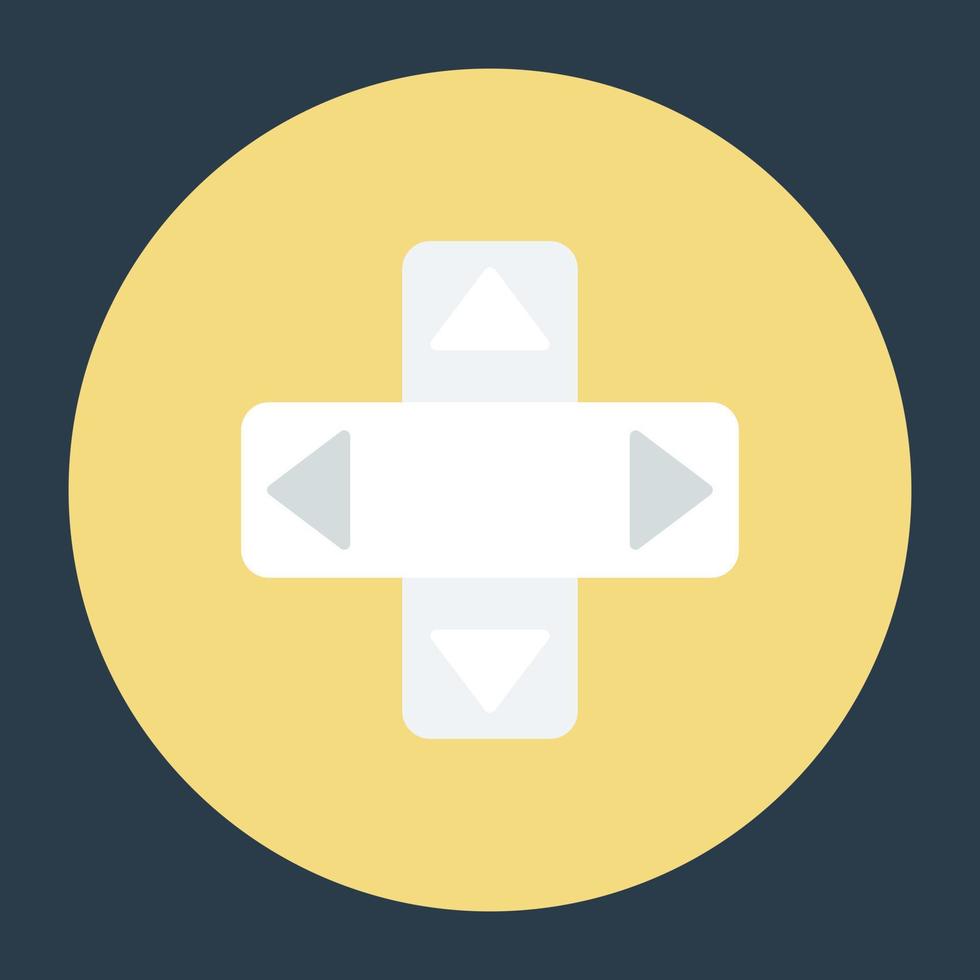 Control Buttons Concepts vector