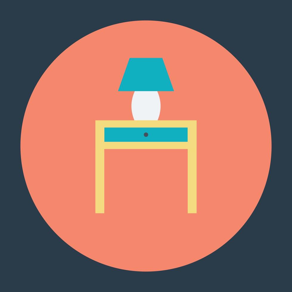 Bedside Table Concepts vector