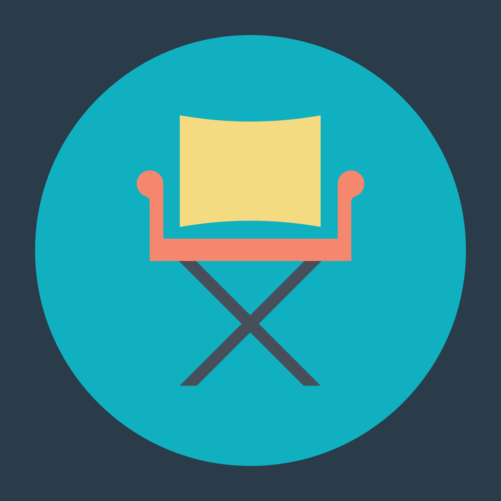 Directors Chair Concepts 6364297 Vector Art at Vecteezy