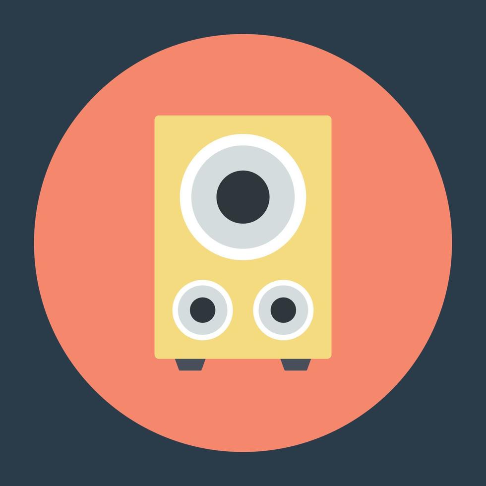 Trendy Speaker Concepts vector
