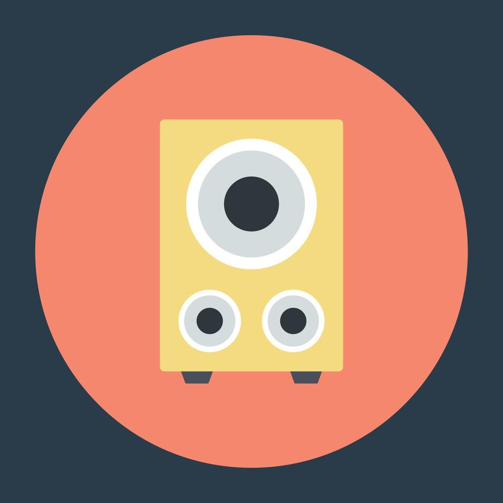 Trendy Speaker Concepts vector