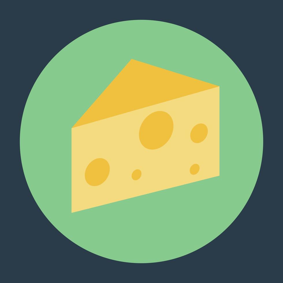 Cheese Portion Concepts vector