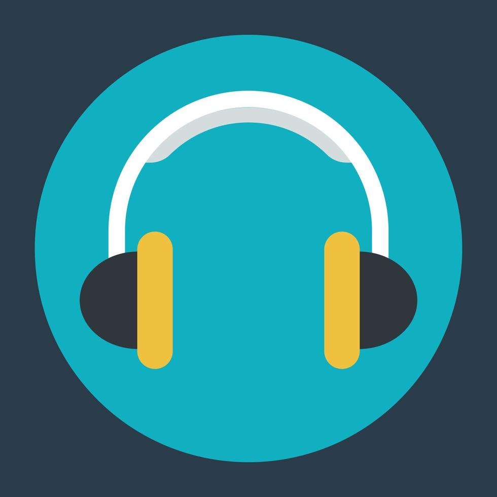 Trendy Headphone Concepts vector