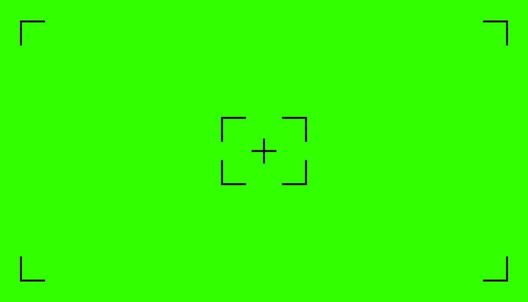Green colored chroma key background screen flat style design vector illustration.