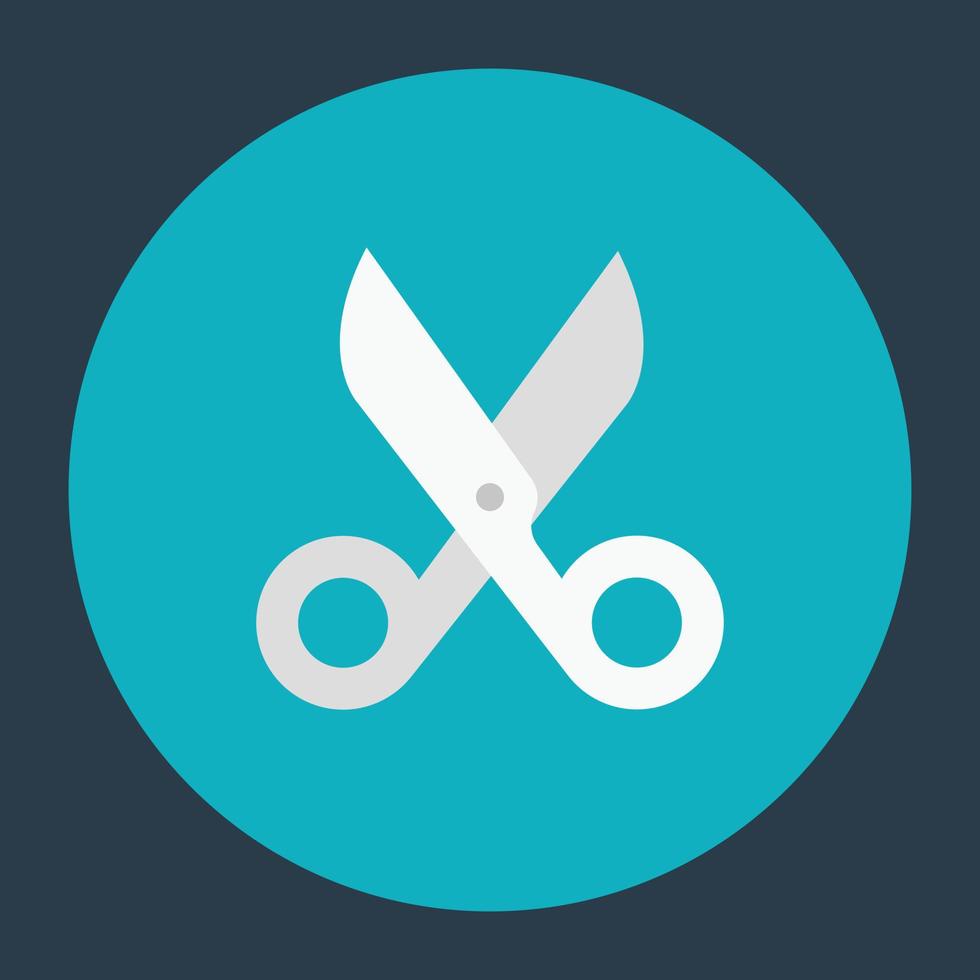 Trendy Scissor Concepts vector