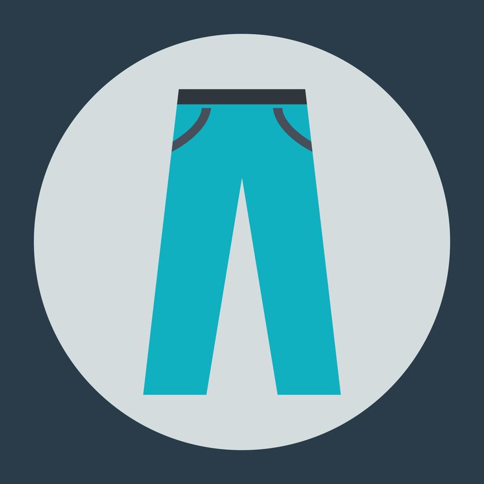Trendy Trousers Concepts vector