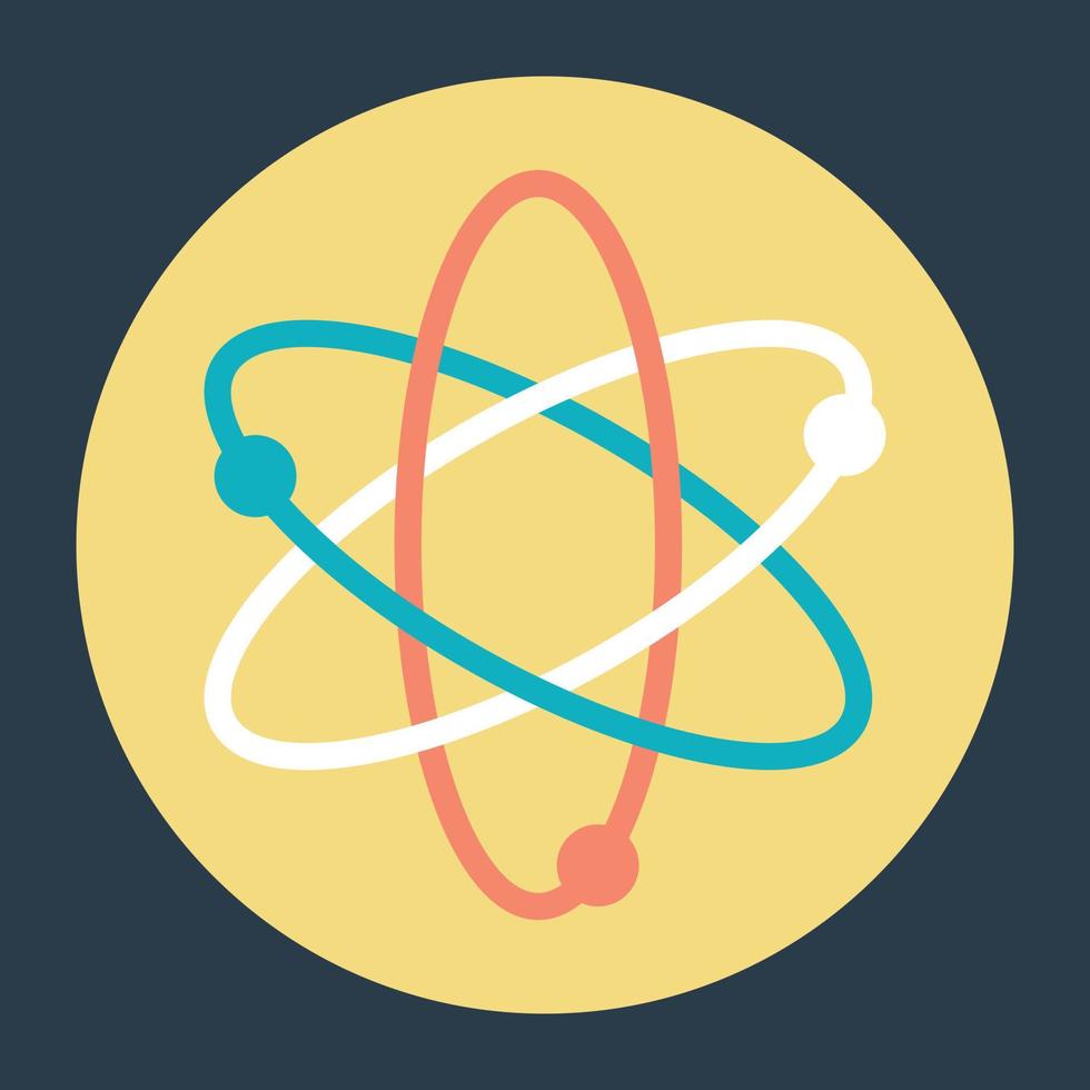 Trendy Atom Concepts vector