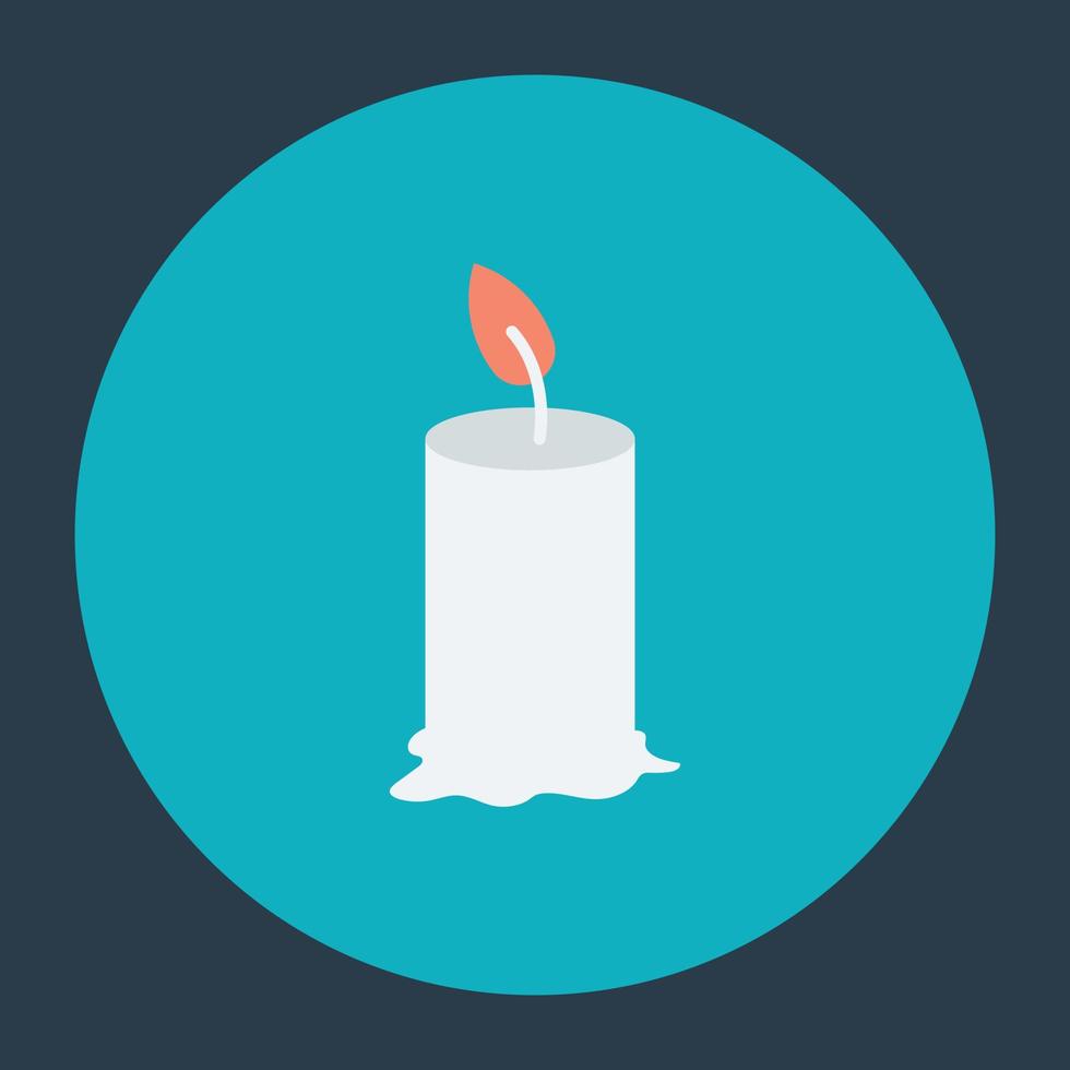 conceptos de velas de moda vector