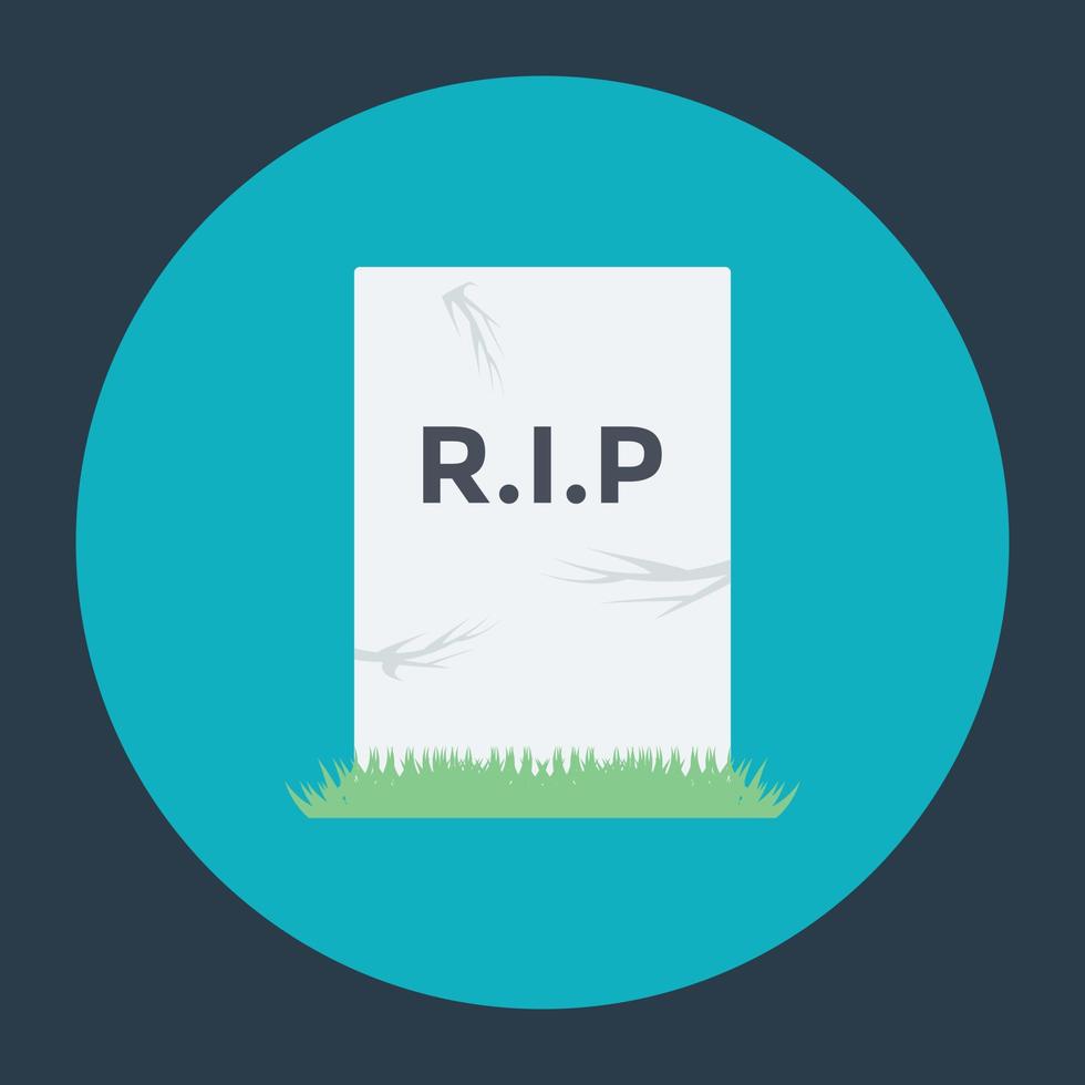 Trendy Gravestone Concepts vector