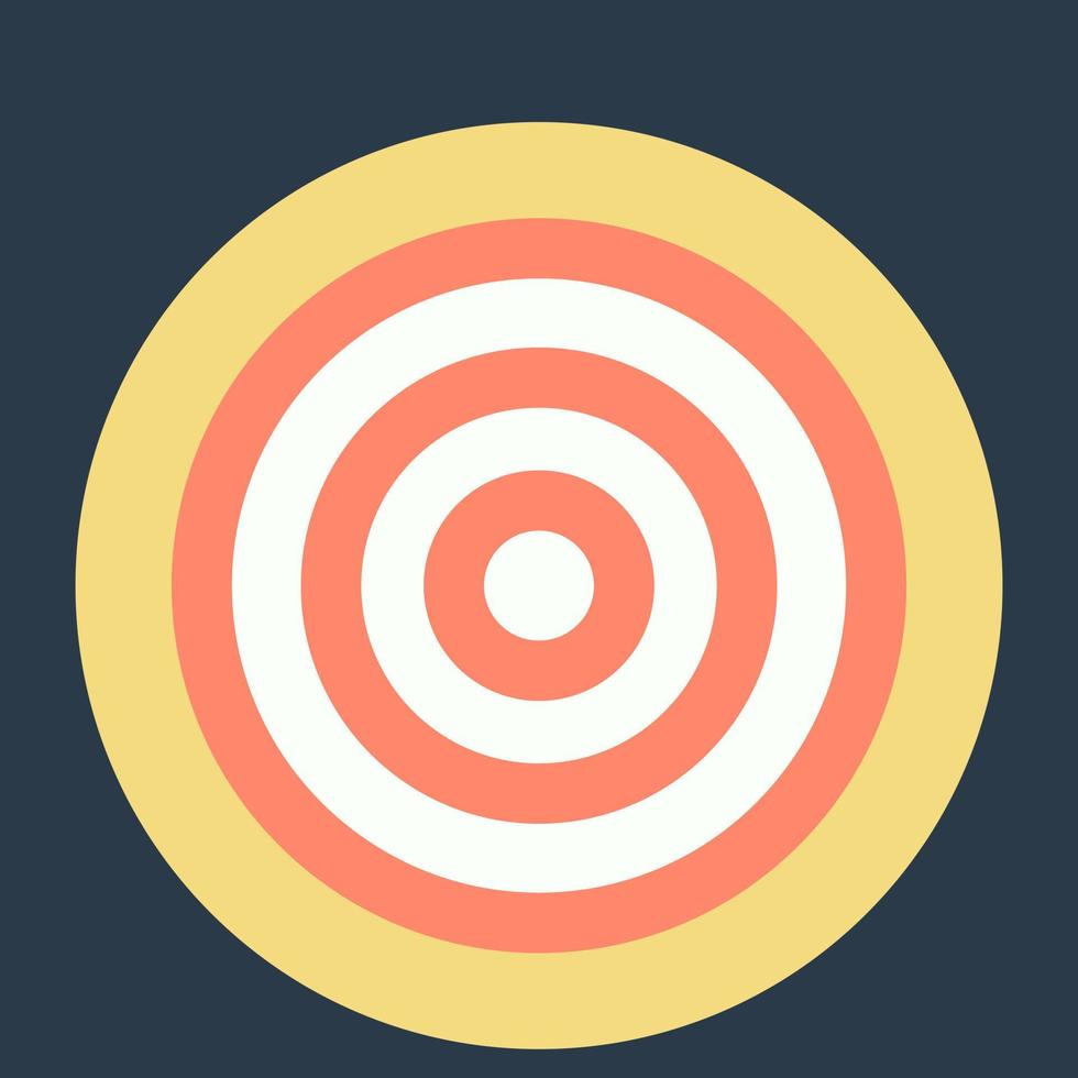 Trendy Dartboard Concepts vector