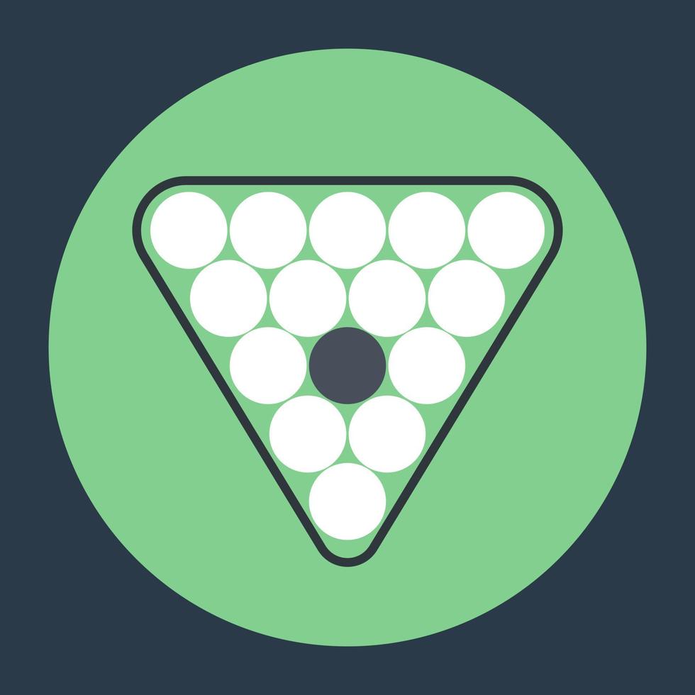 Snooker Balls Concepts vector
