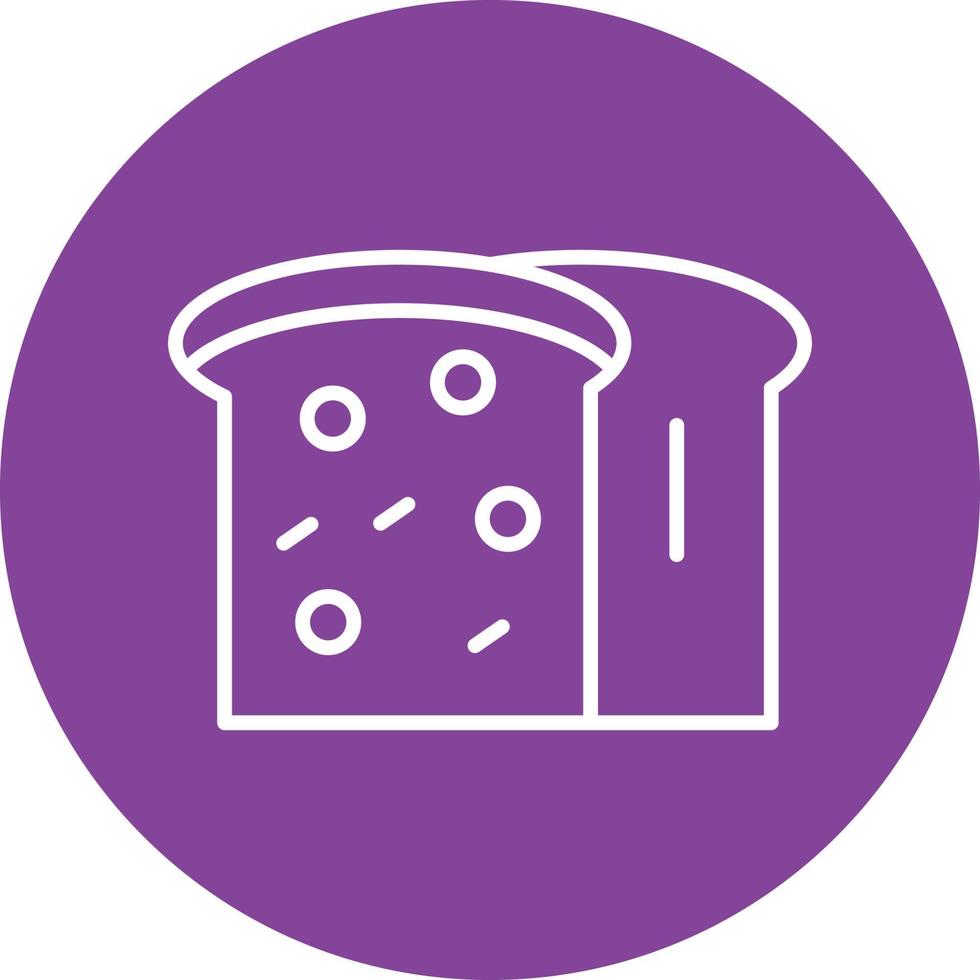 Bread Icon Style vector