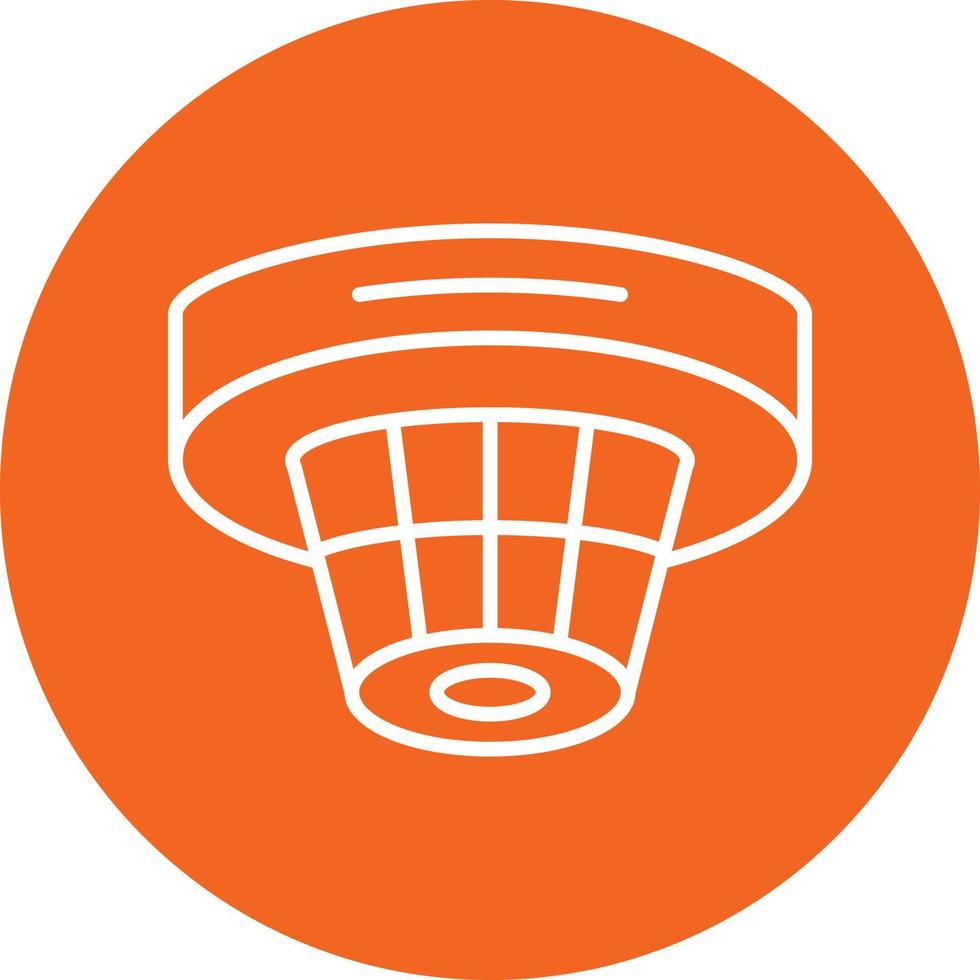 Smoke Detector Icon Style vector