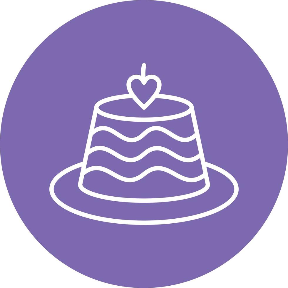 Pudding Icon Style vector