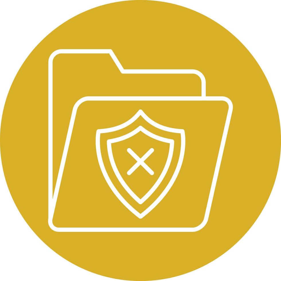 Data Leak Icon Style vector