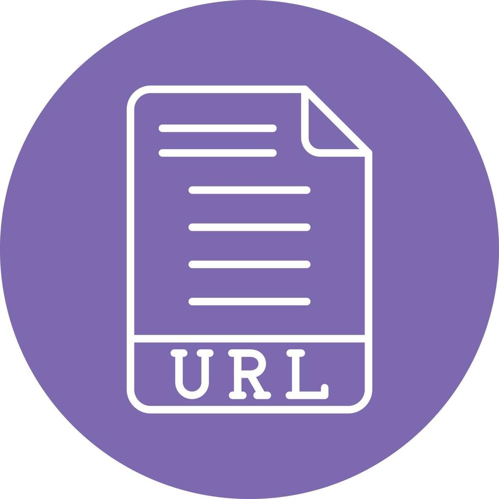 URL Icon Style vector