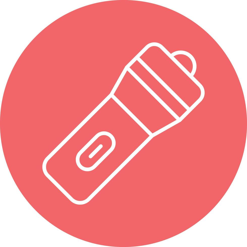 Flashlight Icon Style vector