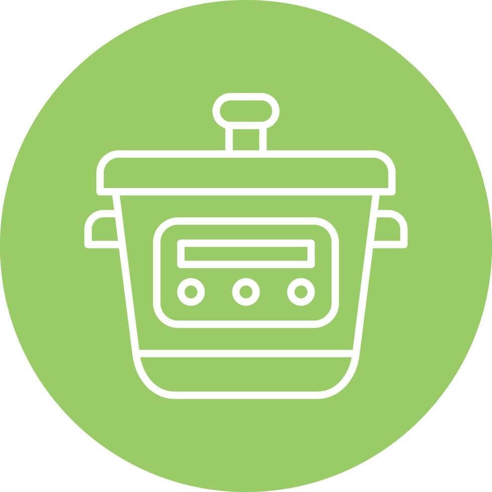 Cooker Icon Style vector