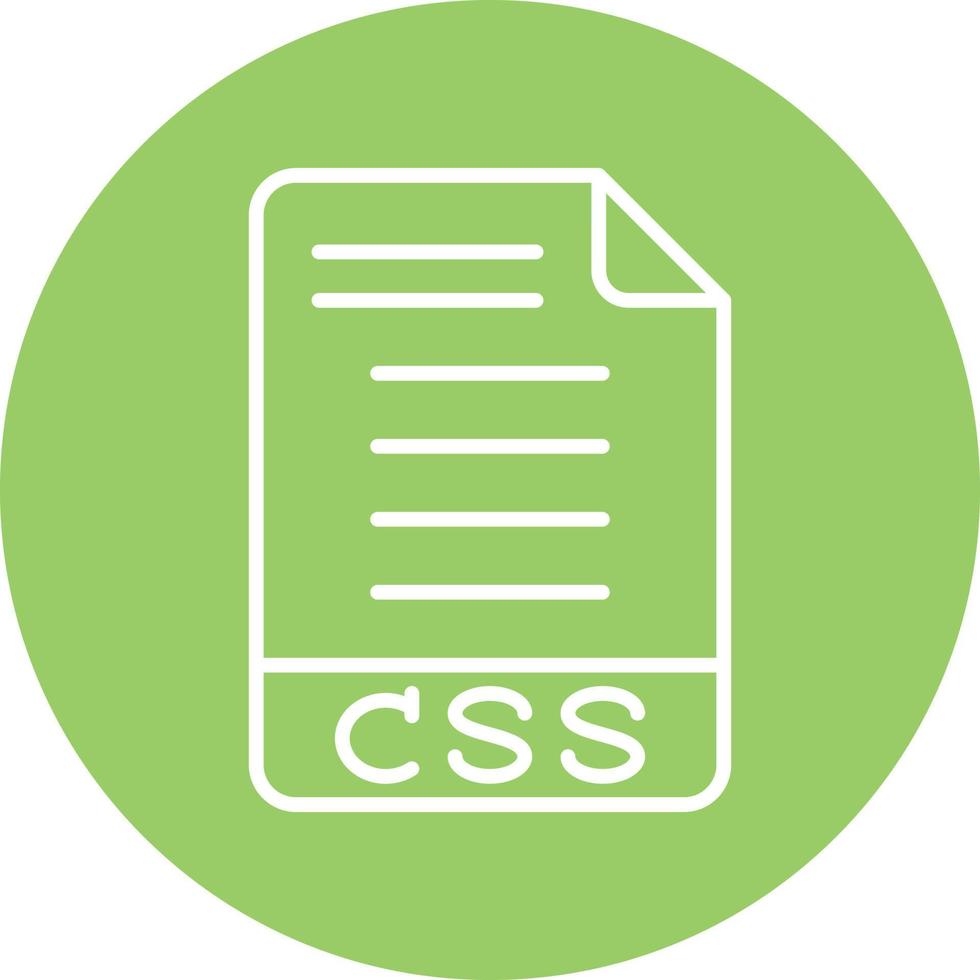 CSS Icon Style vector
