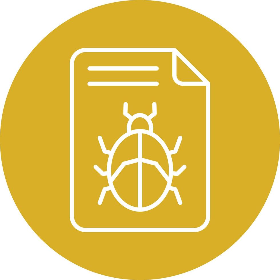 File Virus Icon Style vector